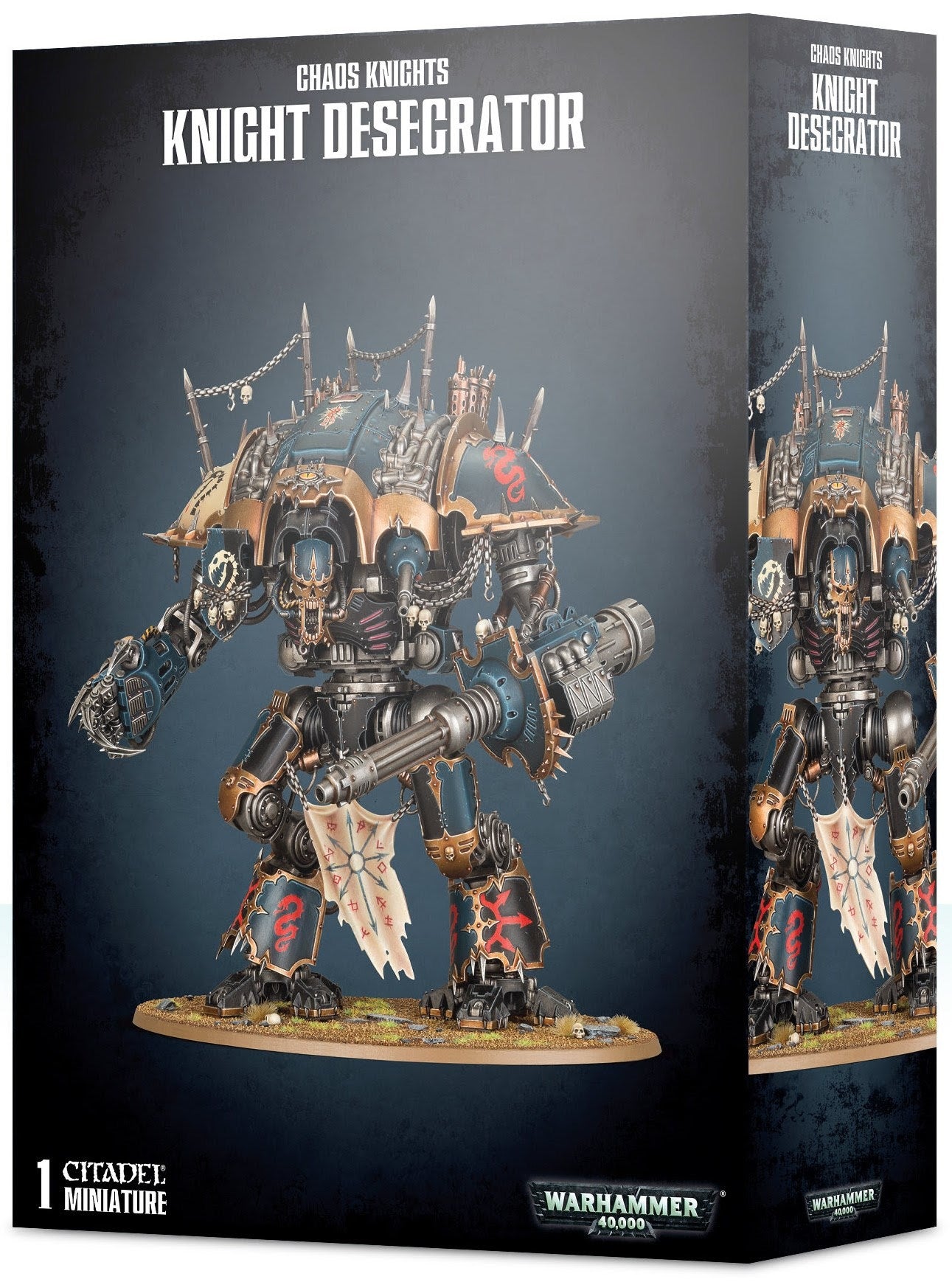 Warhammer: 40K - Chaos Knights Knight Desecrator [PLAS] - Warhammer Box Sets Sealed