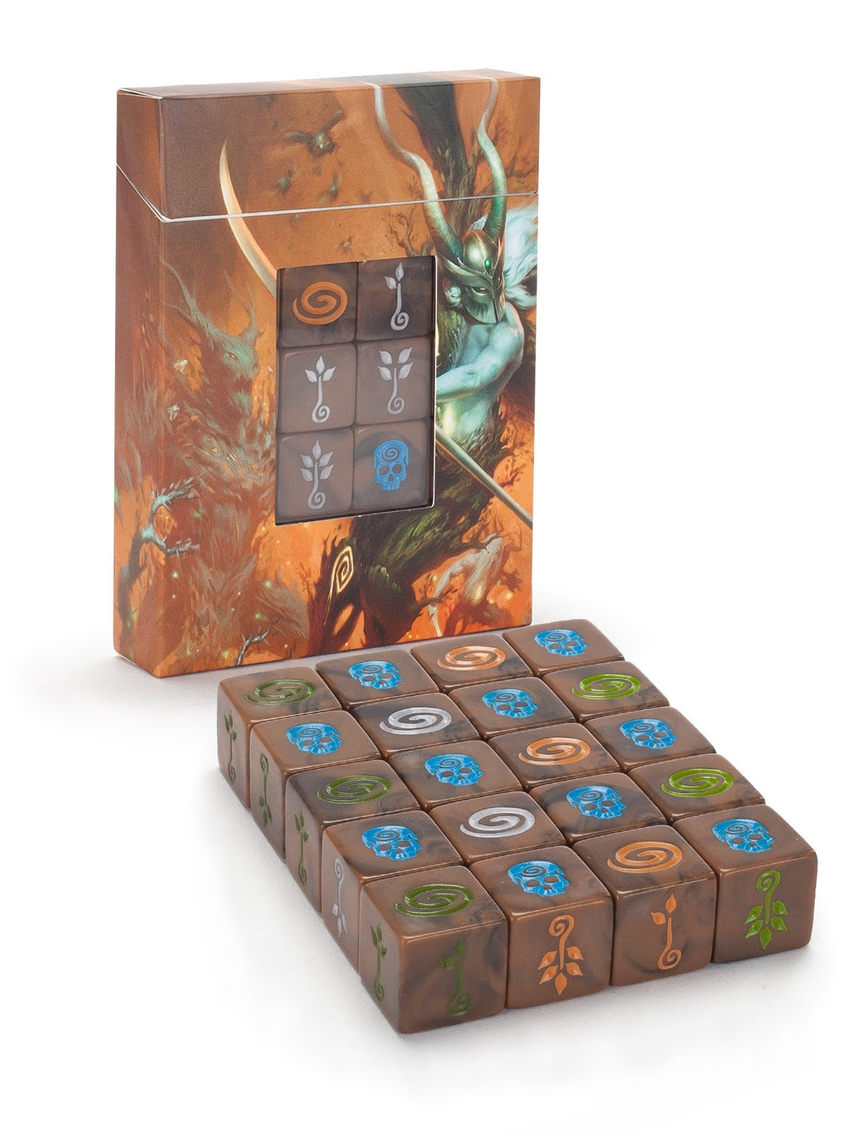 Warhammer: Age of Sigmar - Sylvaneth Dice Set (20-Pack) [ACCS] - Warhammer Game Accessories Sealed