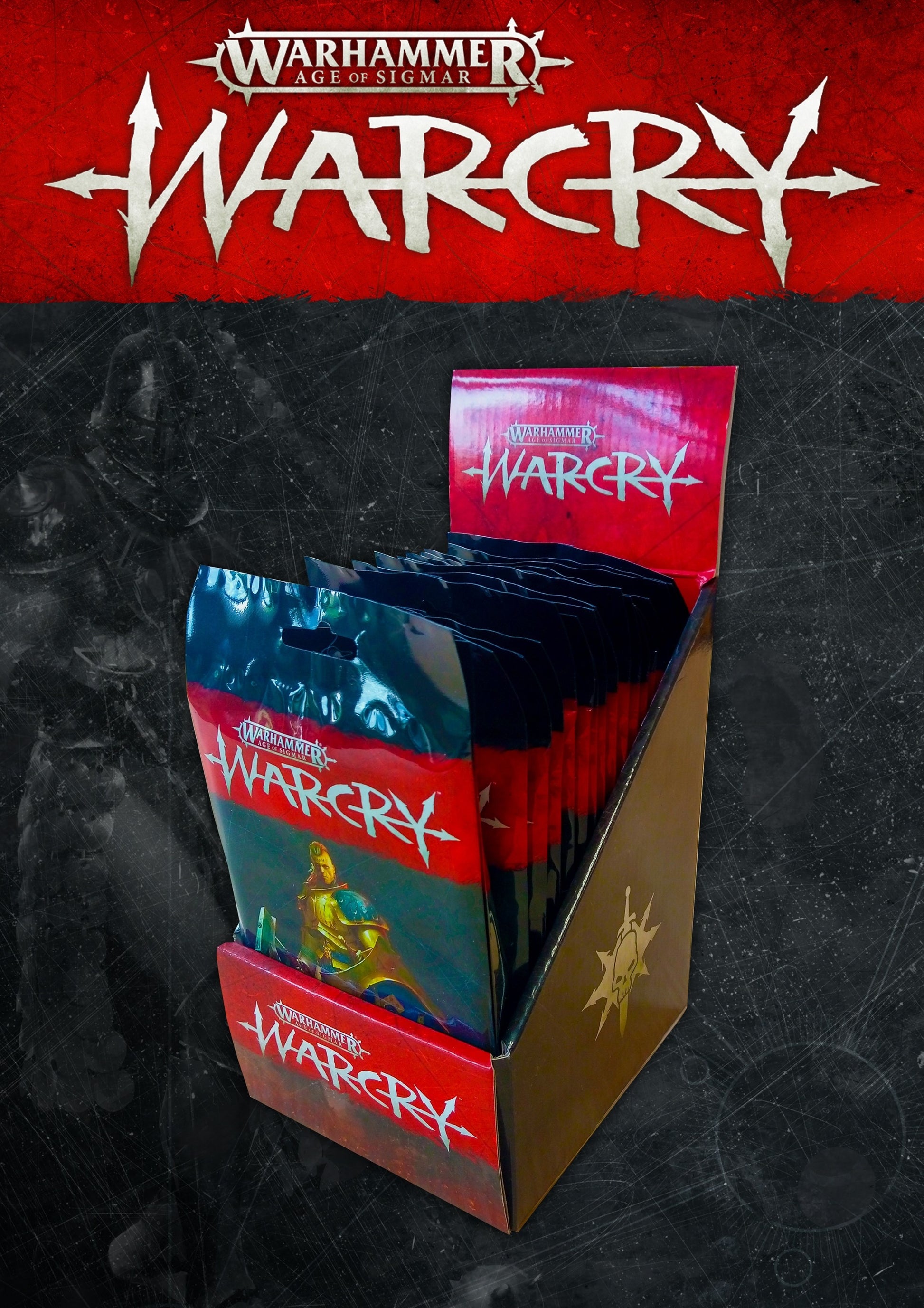 Warhammer: Age of Sigmar - Warcry Card Packs Dispenser [ACCS] - Warhammer Game Accessories Sealed