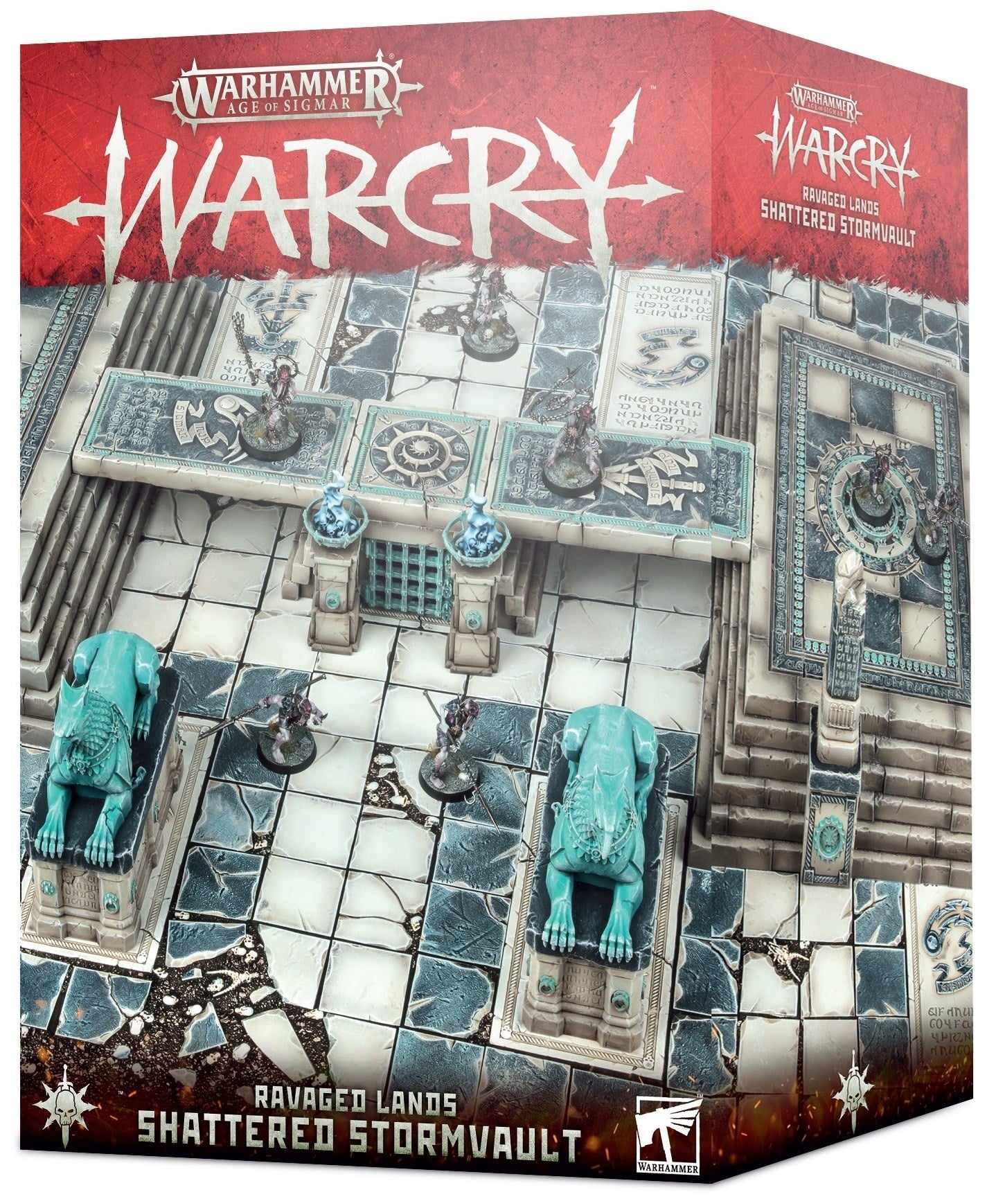 Warhammer: Age of Sigmar - Warcry Ravaged Lands: Shattered Stormvault [PLAS] - Warhammer Box Sets Sealed