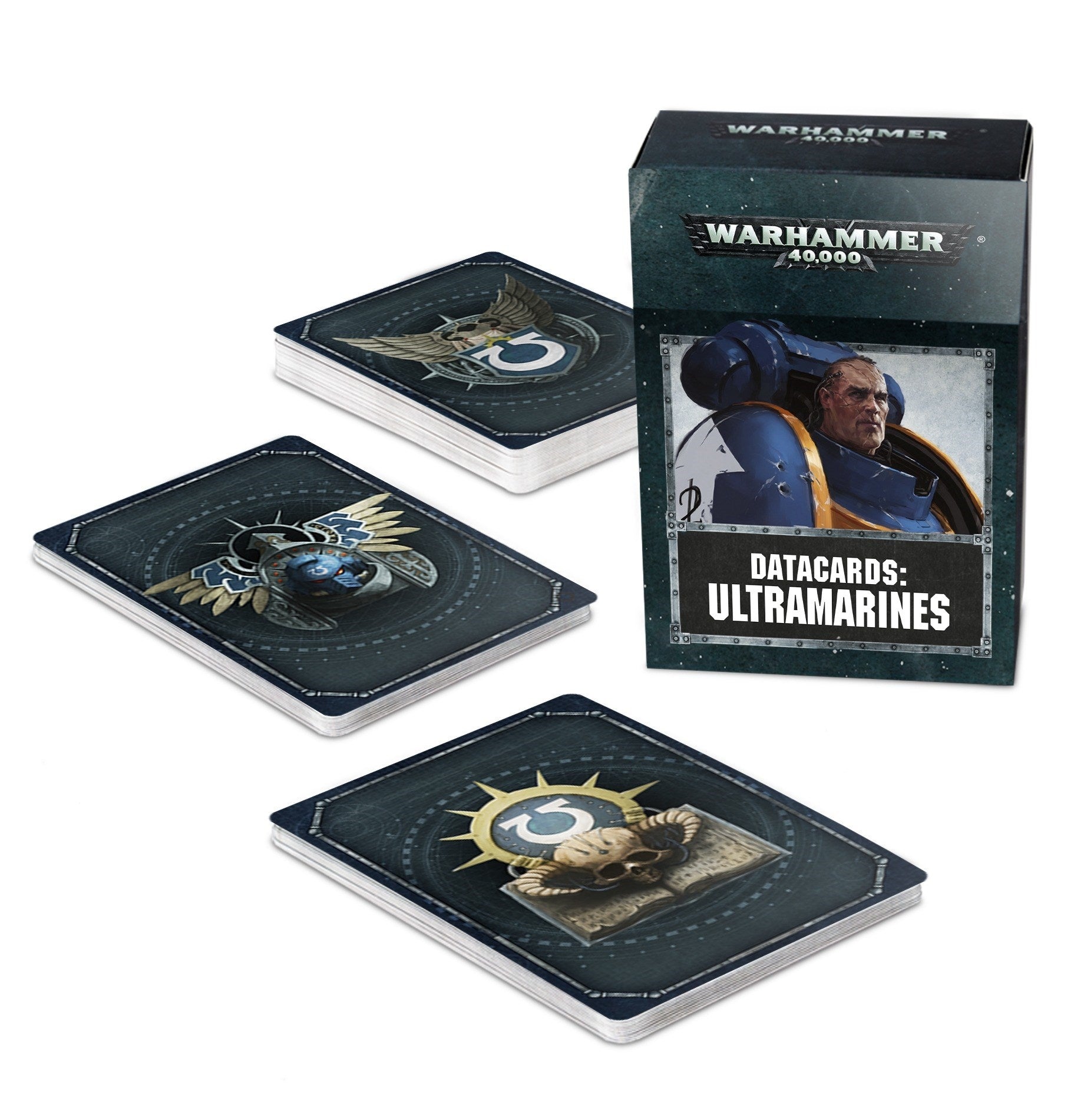 Warhammer: 40K - Datacards: Ultramarines [ACCS] - Warhammer Game Accessories Sealed