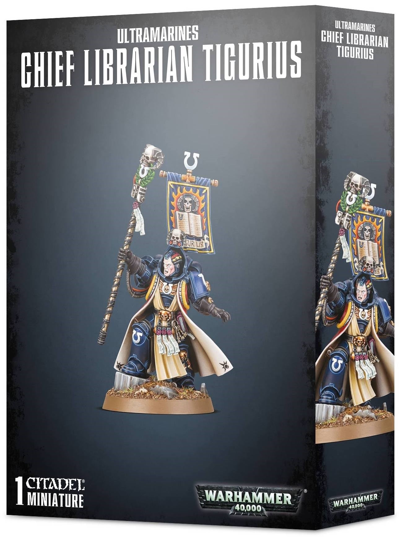 Warhammer: 40K - Ultramarines Chief Librarian Tigurius [PLAS] - Warhammer Box Sets Sealed