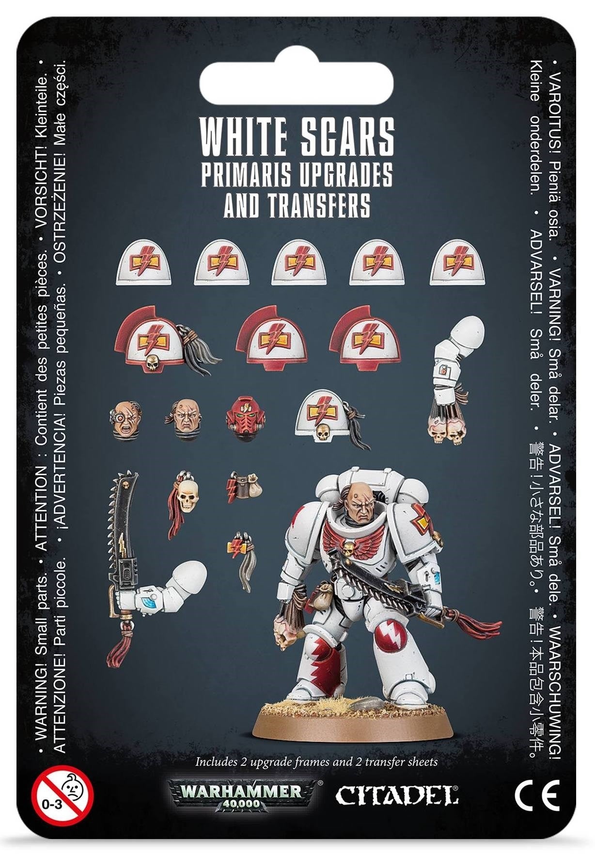 Warhammer: 40K - White Scars Primaris Upgrades & Transfers [PLAS] - Warhammer Box Sets Sealed