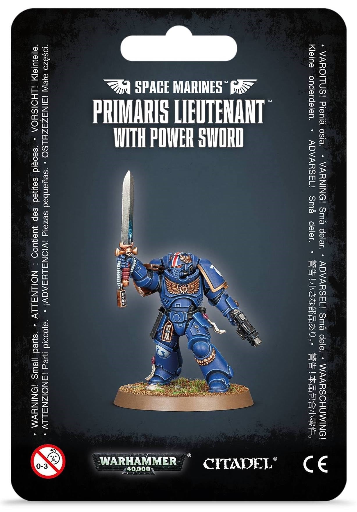 Warhammer: 40K - Space Marines Primaris Lieutenant with Power Sword [PLAS] - Warhammer Box Sets Sealed