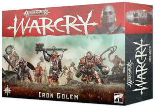 Warhammer: Age of Sigmar - Warcry Warband: Iron Golem [PLAS] - Warhammer Box Sets Sealed