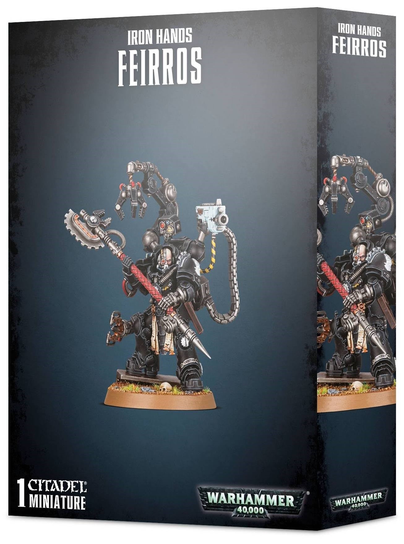 Warhammer: 40K - Iron Hands Feirros [PLAS] - Warhammer Box Sets Sealed