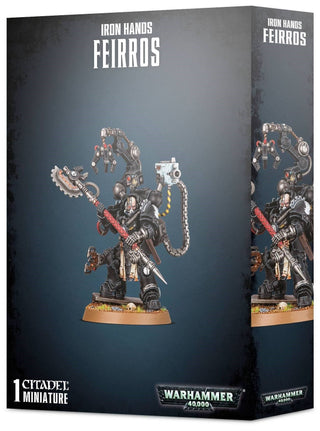 Warhammer: 40K - Iron Hands Feirros [PLAS] - Warhammer Box Sets Sealed