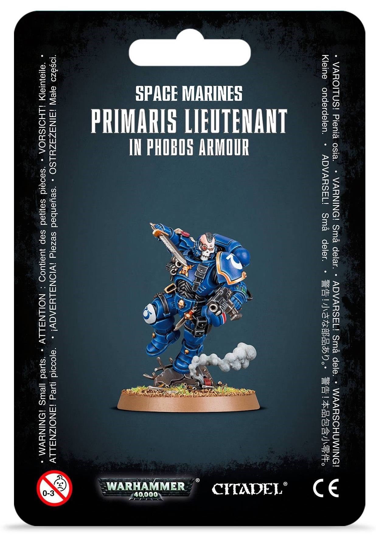 Warhammer: 40K - Space Marines Primaris Lieutenant in Phobos Armour [PLAS] - Warhammer Box Sets Sealed