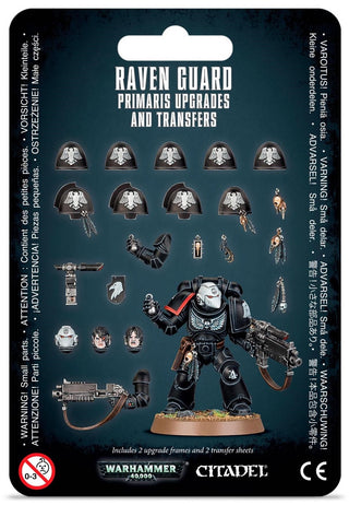 Warhammer: 40K - Raven Guard Primaris Upgrades & Transfers [PLAS] - Warhammer Box Sets Sealed