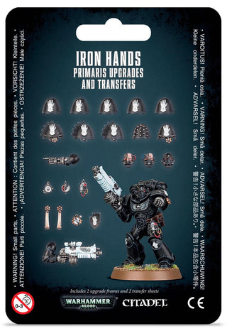 Warhammer: 40K - Iron Hands Primaris Upgrades & Transfers [PLAS] - Warhammer Box Sets Sealed