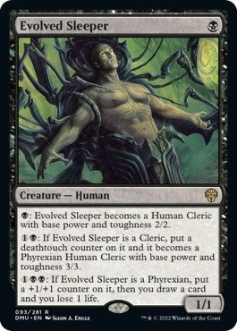 Evolved Sleeper (93) [DMU] - MTG Single