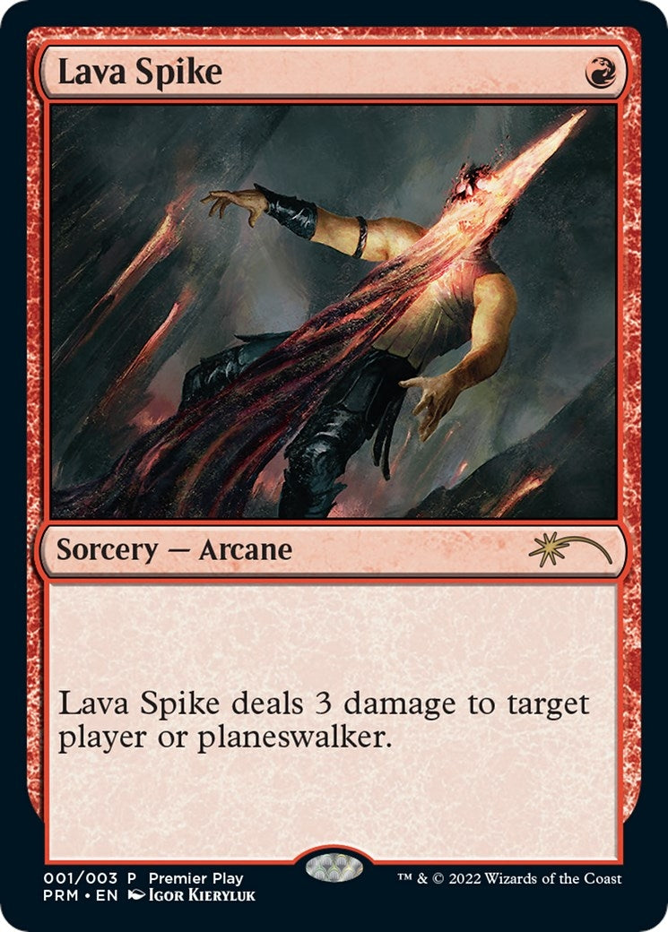 Lava Spike (1) [PTP] - MTG Single