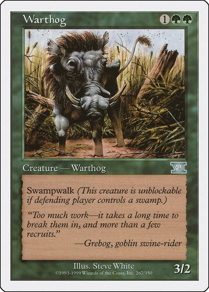 Warthog (267) [6ED] - MTG Single