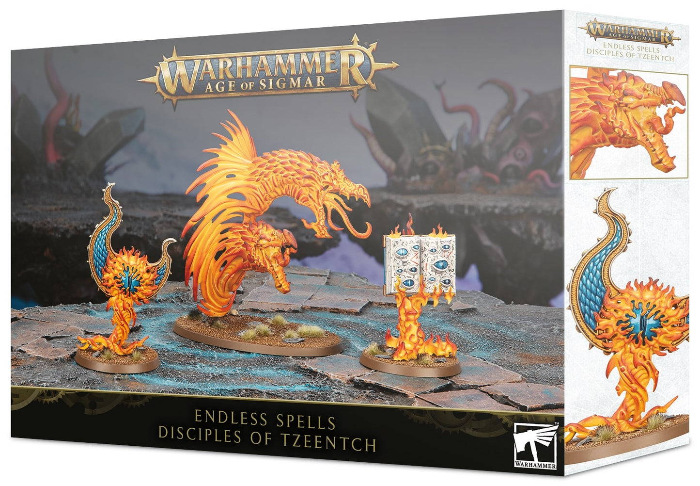 Warhammer: Age of Sigmar - Endless Spells: Disciples of Tzeentch [PLAS] - Warhammer Box Sets Sealed