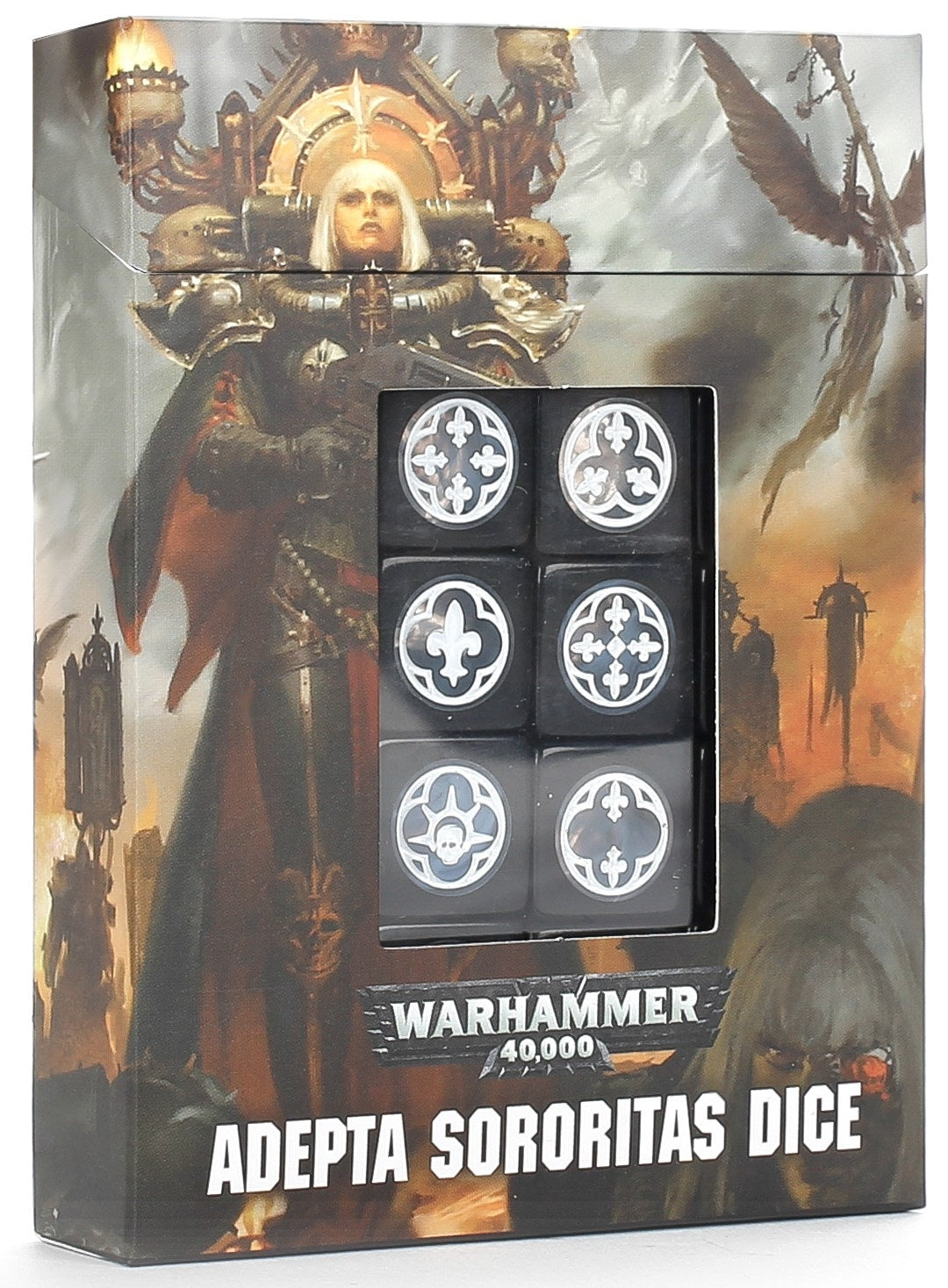 Warhammer: 40K - Adepta Sororitas Dice (20 - Pack) [ACCS] - Warhammer Game Accessories Sealed