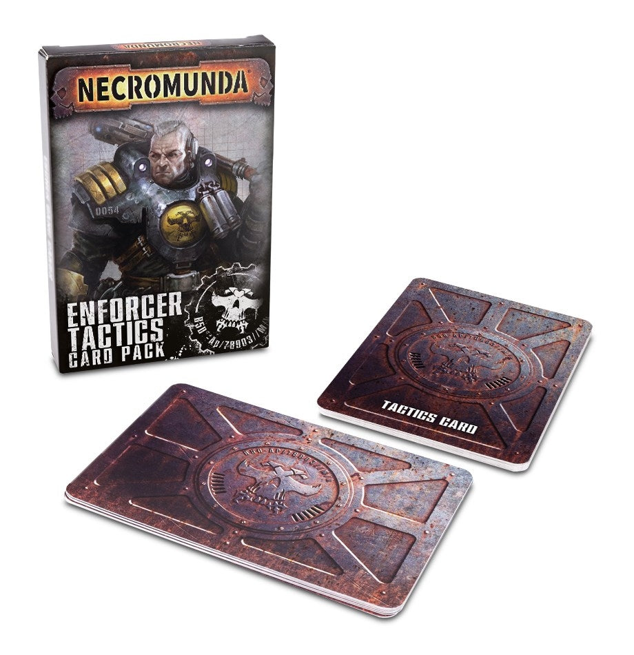 Necromunda: Enforcer Patrol Tactics Cards [ACCS] - Warhammer Game Accessories Sealed
