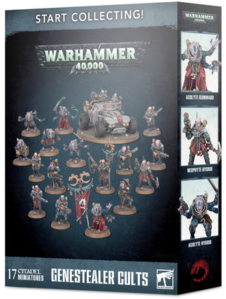 Warhammer: 40K - Start Collecting! Genestealer Cults [PLAS] - Warhammer Box Sets Sealed