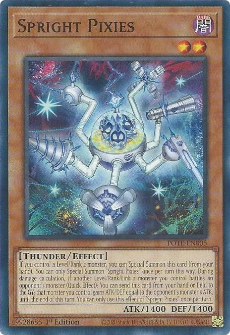 Spright Pixies (5) (POTE) - YuGiOh Single