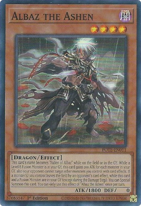 Albaz the Ashen (11) (POTE) - YuGiOh Single