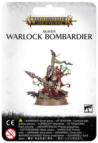 Warhammer: Age of Sigmar - Skaven Warlock Bombardier [PLAS] - Warhammer Box Sets Sealed