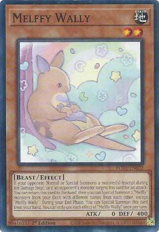 Melffy Wally (22) (POTE) - YuGiOh Single