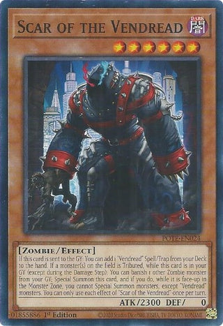 Scar of the Vendread (24) (POTE) - YuGiOh Single