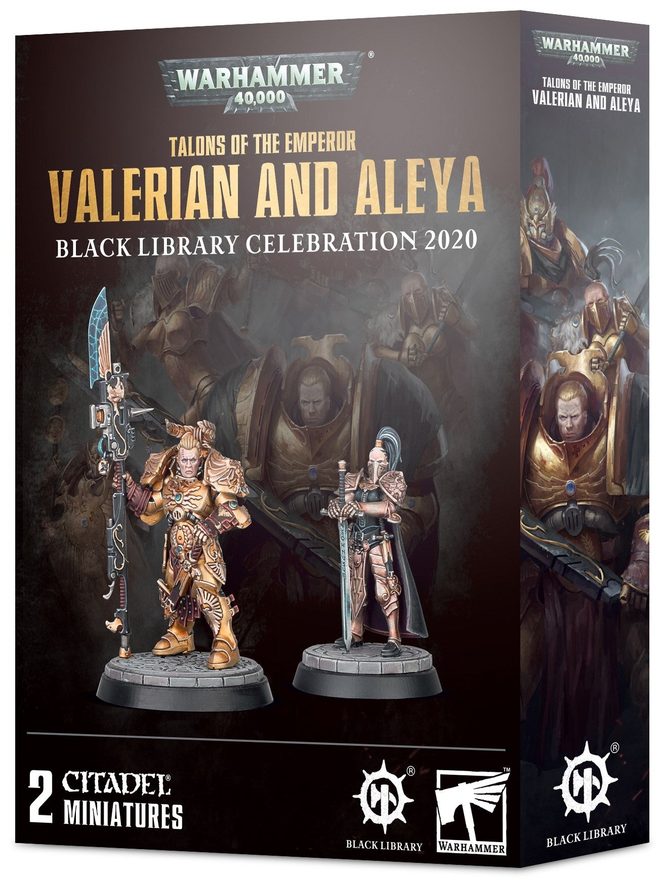 Warhammer: 40K - Talons of the Emperor: Valerian and Aleya [PLAS] - Warhammer Box Sets Sealed