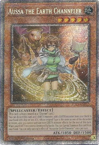 Aussa the Earth Channeler (Starlight Rare) (32) (POTE) - YuGiOh Single