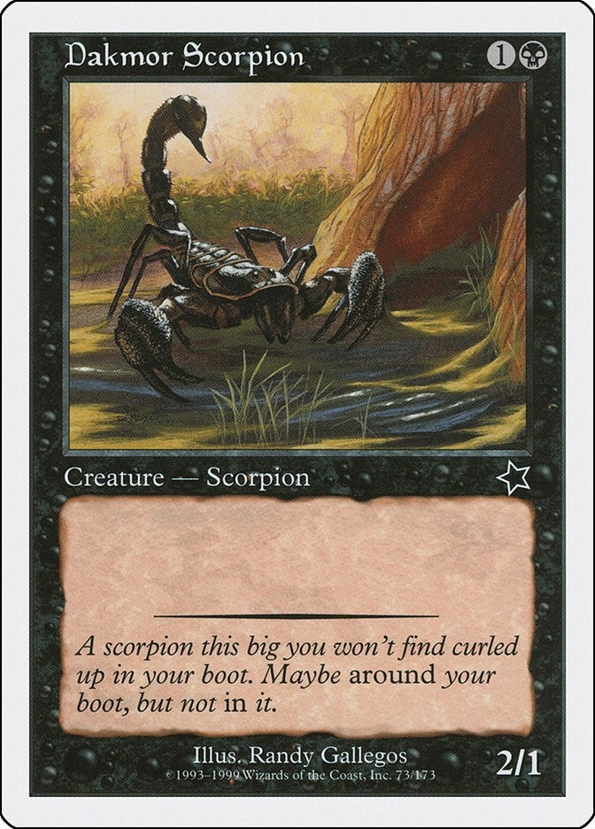 Dakmor Scorpion (73) [S99] - MTG Single