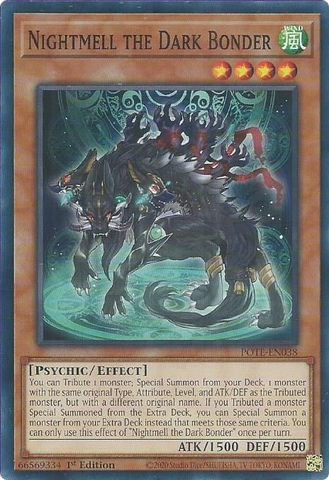 Nightmell the Dark Bonder (38) (POTE) - YuGiOh Single