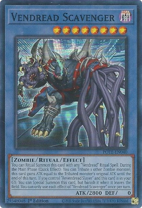 Vendread Scavenger (40) (POTE) - YuGiOh Single