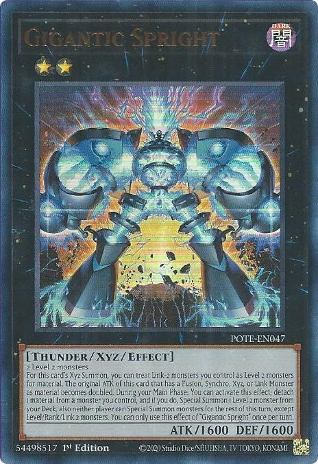 Gigantic Spright (47) (POTE) - YuGiOh Single