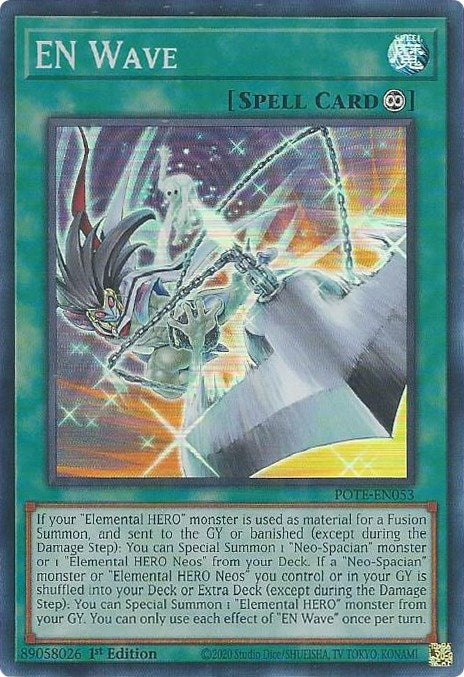EN Wave (53) (POTE) - YuGiOh Single