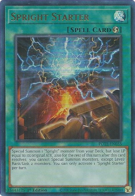 Spright Starter (55) (POTE) - YuGiOh Single