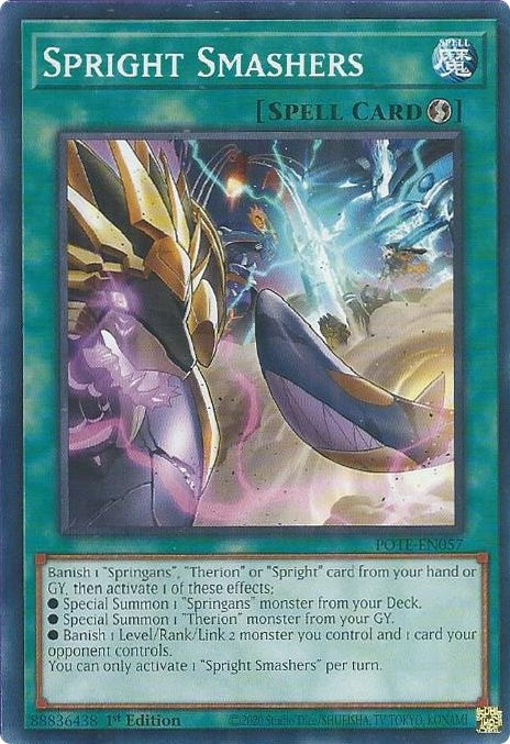 Spright Smashers (57) (POTE) - YuGiOh Single