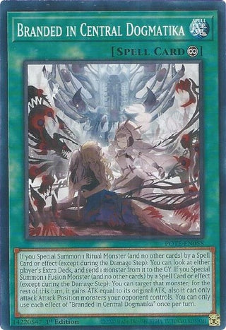 Branded in Central Dogmatika (58) (POTE) - YuGiOh Single