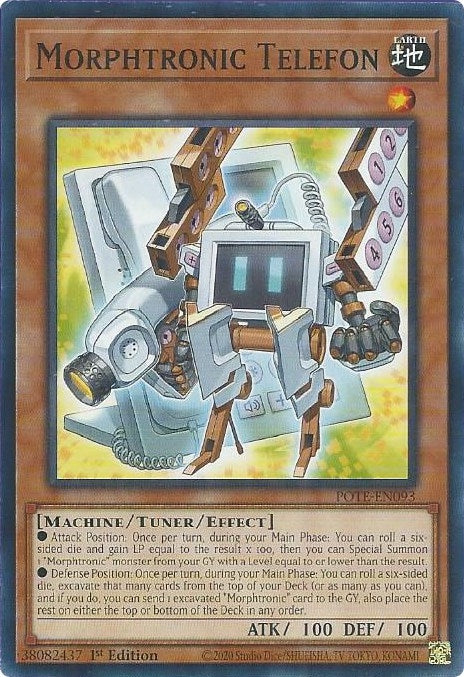 Morphtronic Telefon (93) (POTE) - YuGiOh Single