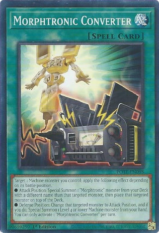 Morphtronic Converter (98) (POTE) - YuGiOh Single