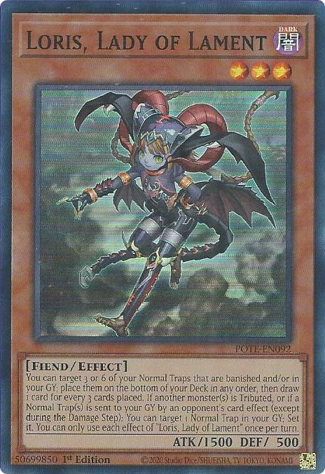 Loris Lady of Lament (92) (POTE) - YuGiOh Single