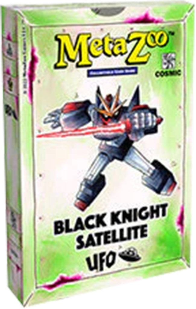 UFO: First Edition Tribal Theme Deck - Black Knight Satellite [UFOFE-TD] - MetaZoo Sealed