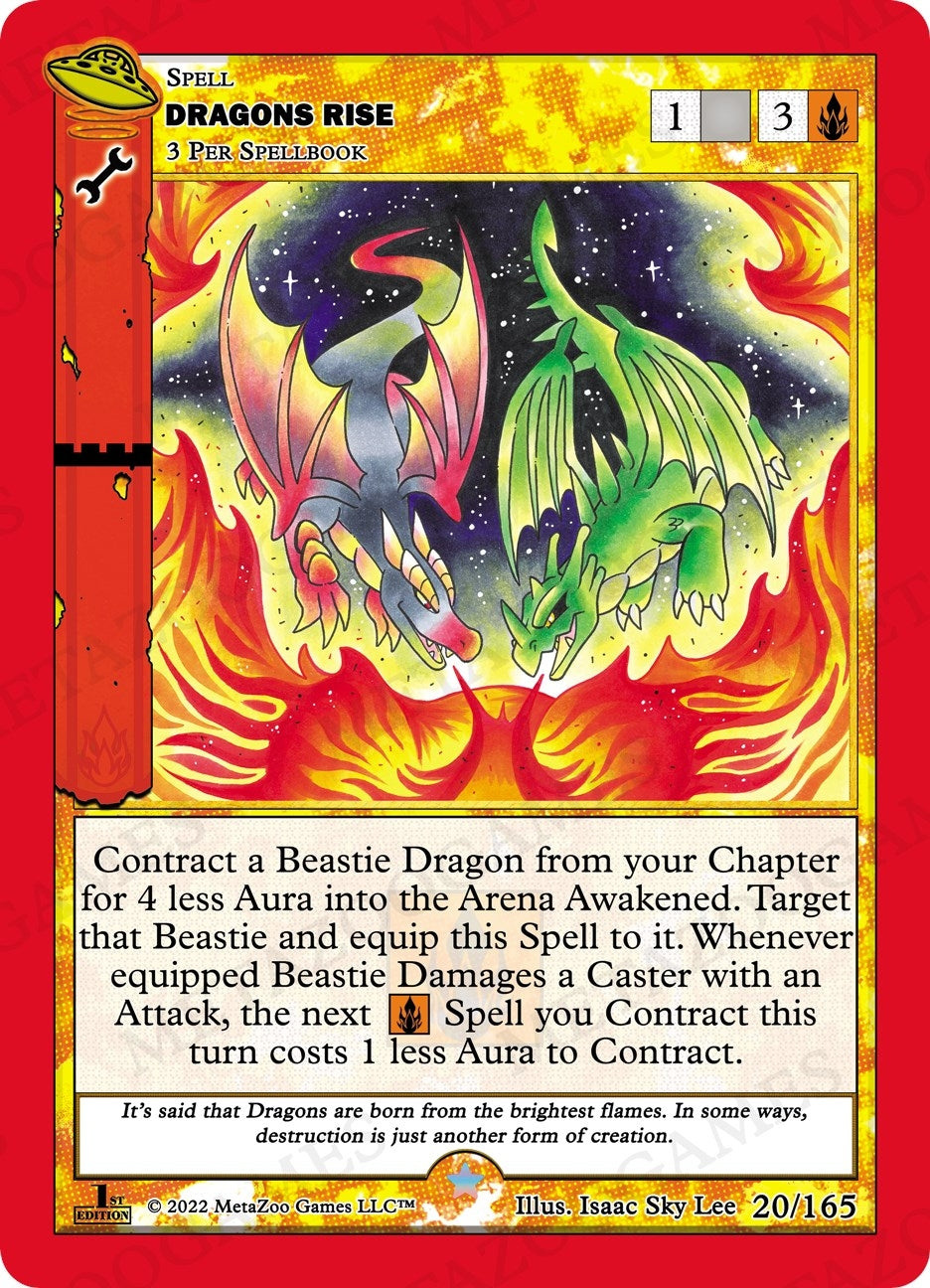 Dragons Rise (20) (UFOFE) - MetaZoo Single