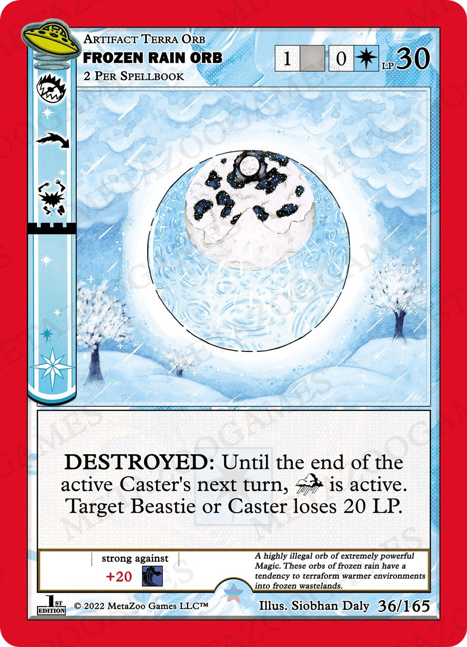 Frozen Rain Orb (36) (UFOFE) - MetaZoo Single