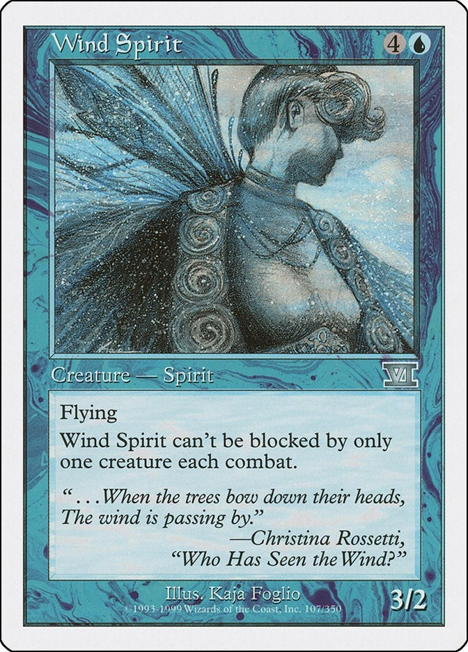 Wind Spirit (107) [6ED] - MTG Single