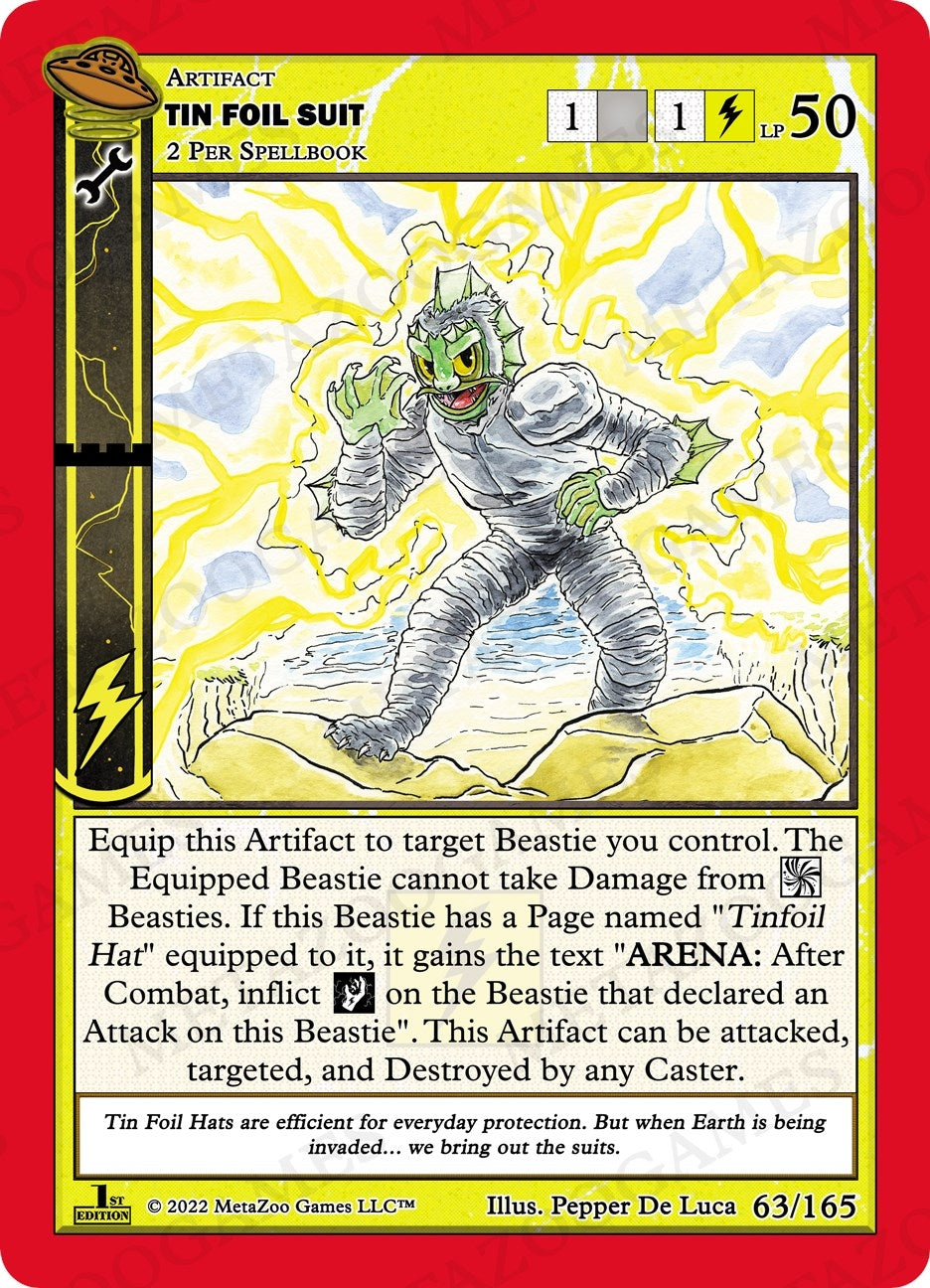 Tin Foil Suit (63) (UFOFE) - MetaZoo Single
