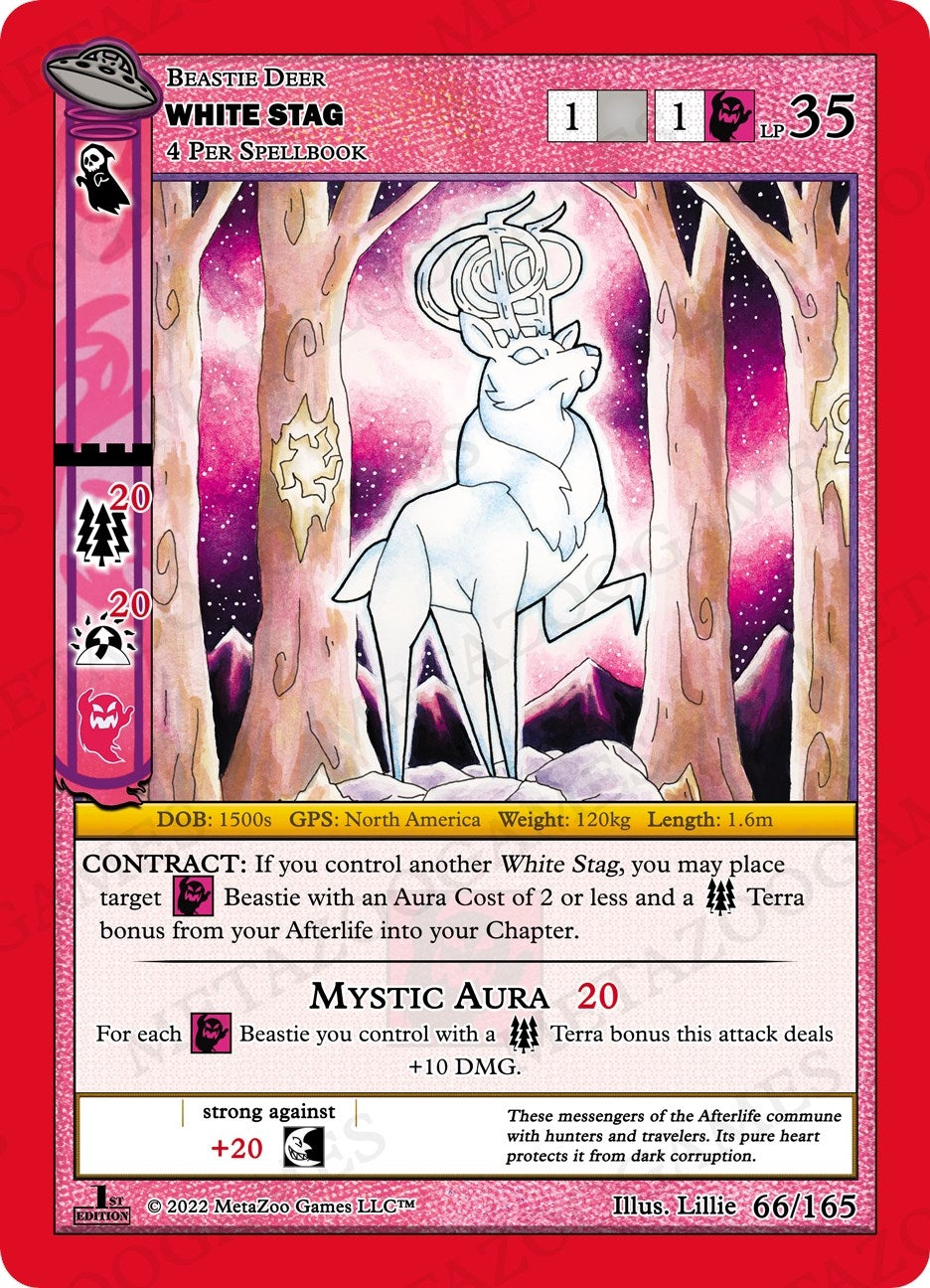 White Stag (66) (UFOFE) - MetaZoo Single
