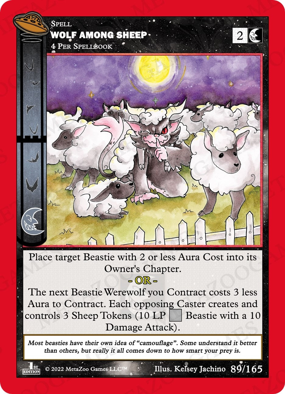 Wolf Among Sheep (89) (UFOFE) - MetaZoo Single