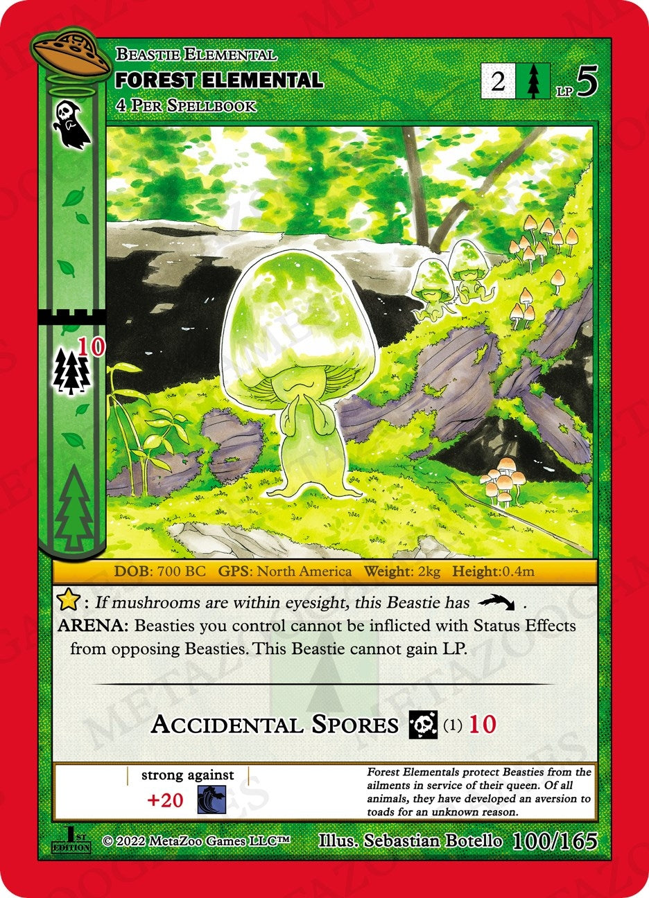Forest Elemental (100) (UFOFE) - MetaZoo Single