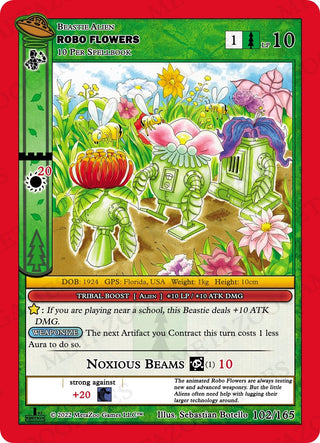 Robo Flowers (102) (UFOFE) - MetaZoo Single