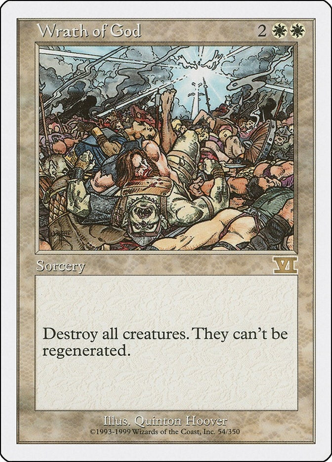 Wrath of God (54) [6ED] - MTG Single