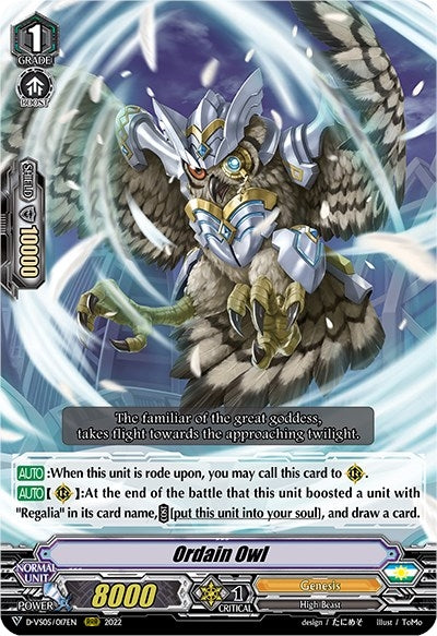 Ordain Owl (5017) [D-VS05] - Cardfight Vanguard Single
